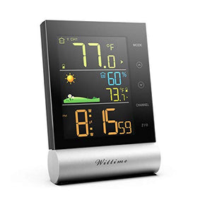 Wittime 2076 Weather Station Wireless Indoor Outdoor Thermometer Hygro